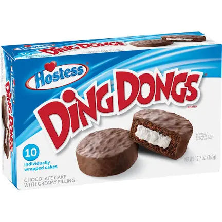 Hostess Ding Dongs Creamy Fudge
